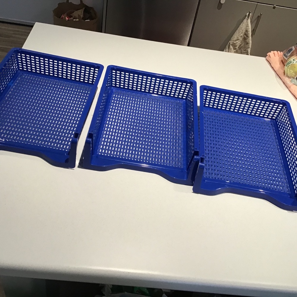 Essentials Countertop/Shelf Storage Stackable Tray - Picture 3 of 4